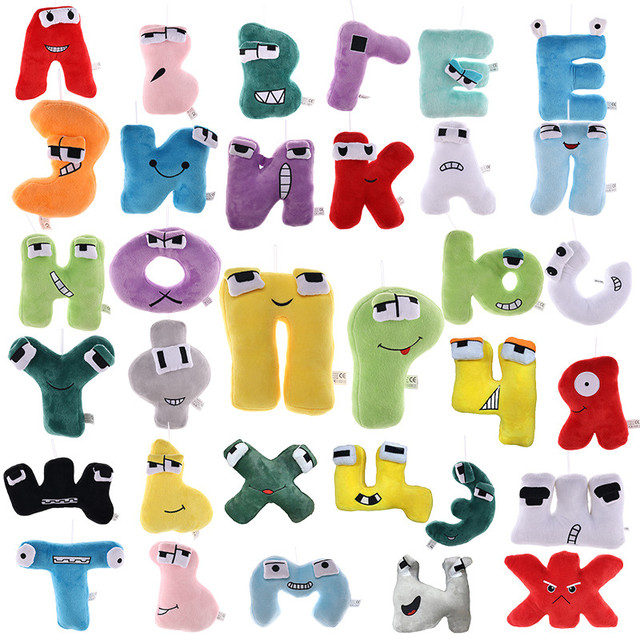 33 styles Alphabet Lore Russian Alphabet Lore Plush Toy Stuffed Animal Doll  Educational Toys Kids Children Christma Gift - AliExpress